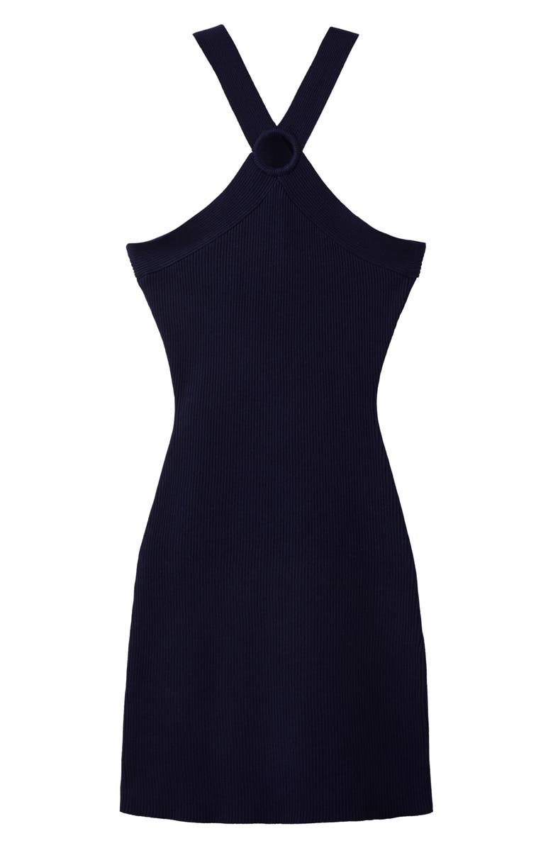 MANGO TEEN O-Ring Body-Con Dress, Main, color, Navy