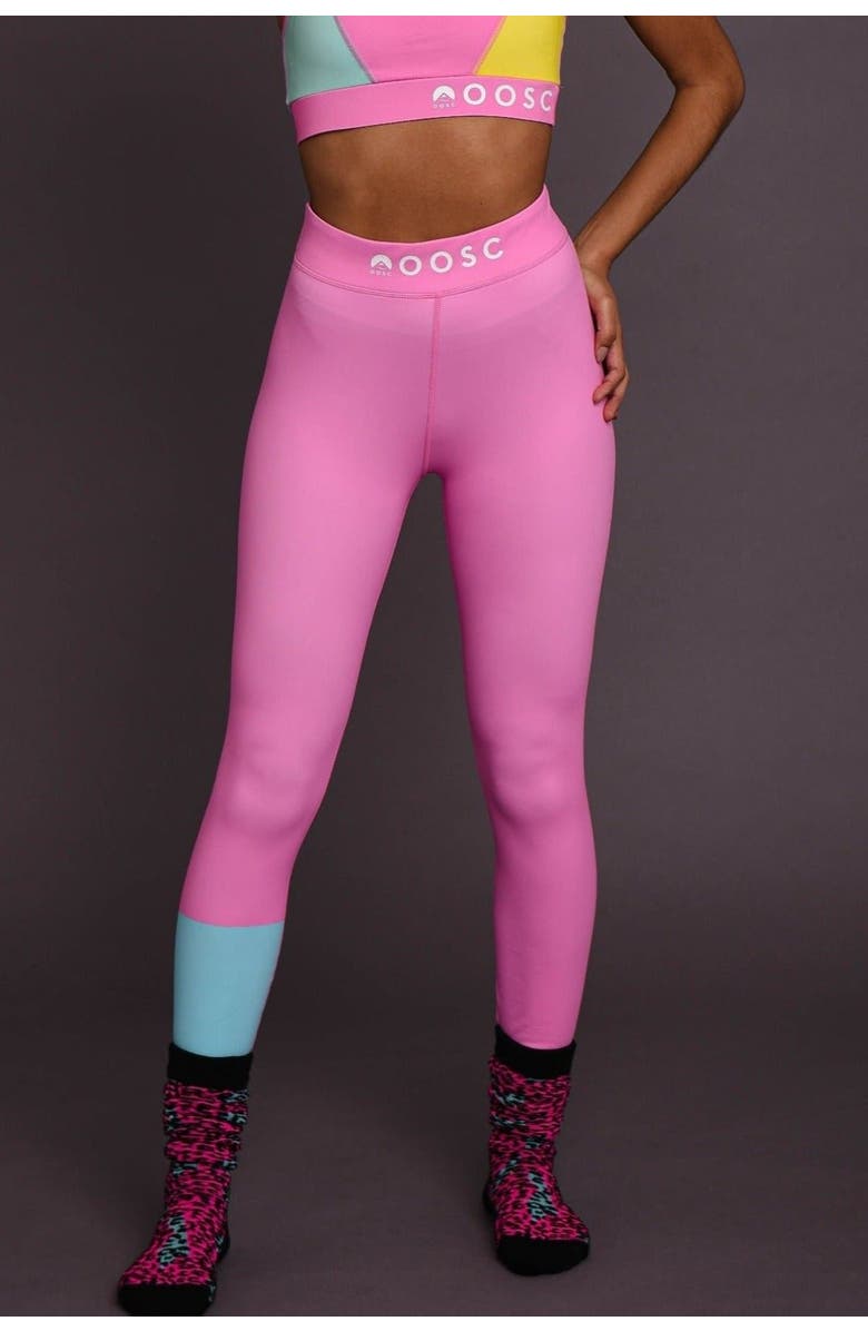 OOSC So Fetch Womens Baselayer Legging, Main, color, Multi-Colour