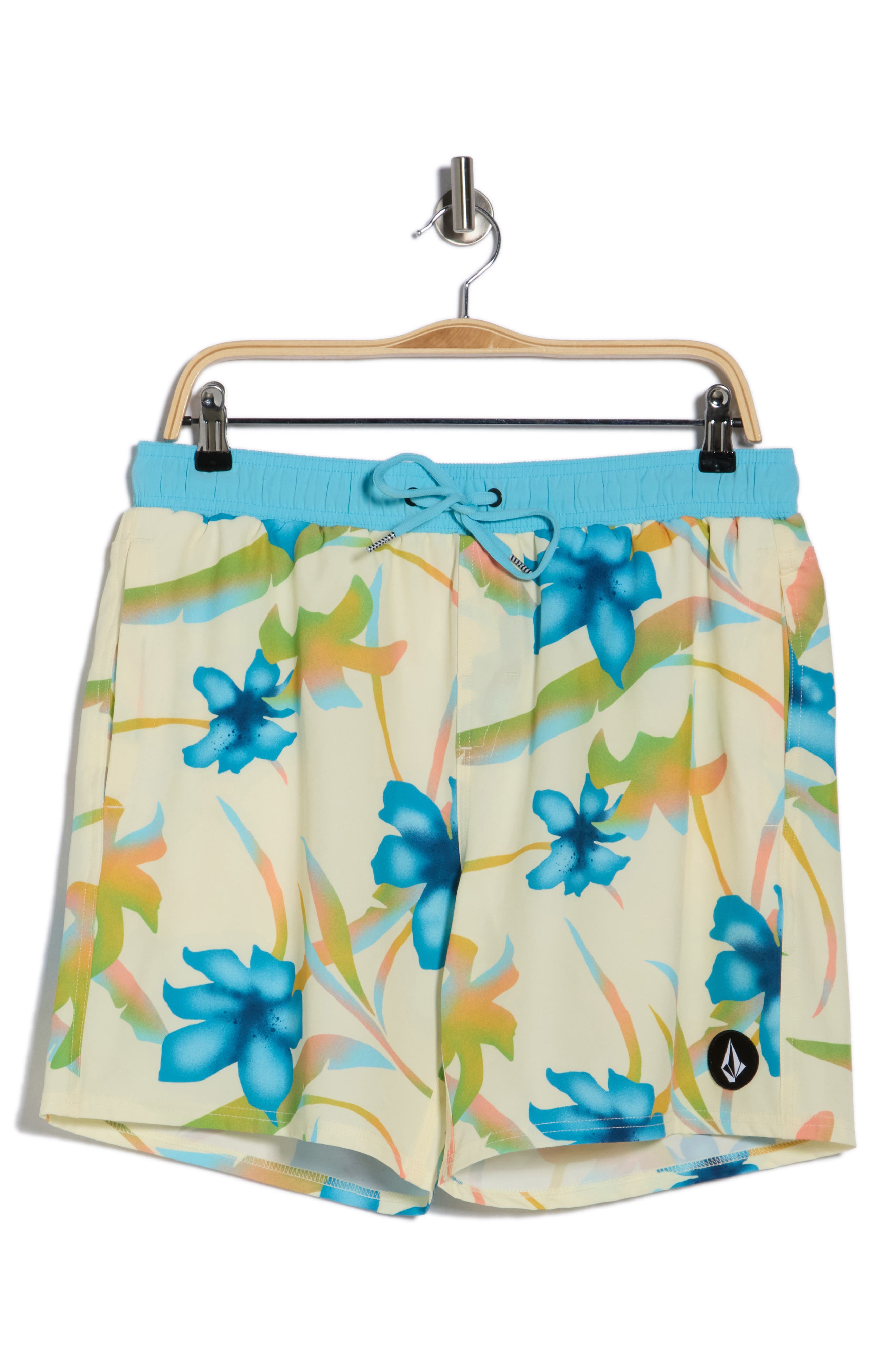 Volcom Manic Print Swim Trunks