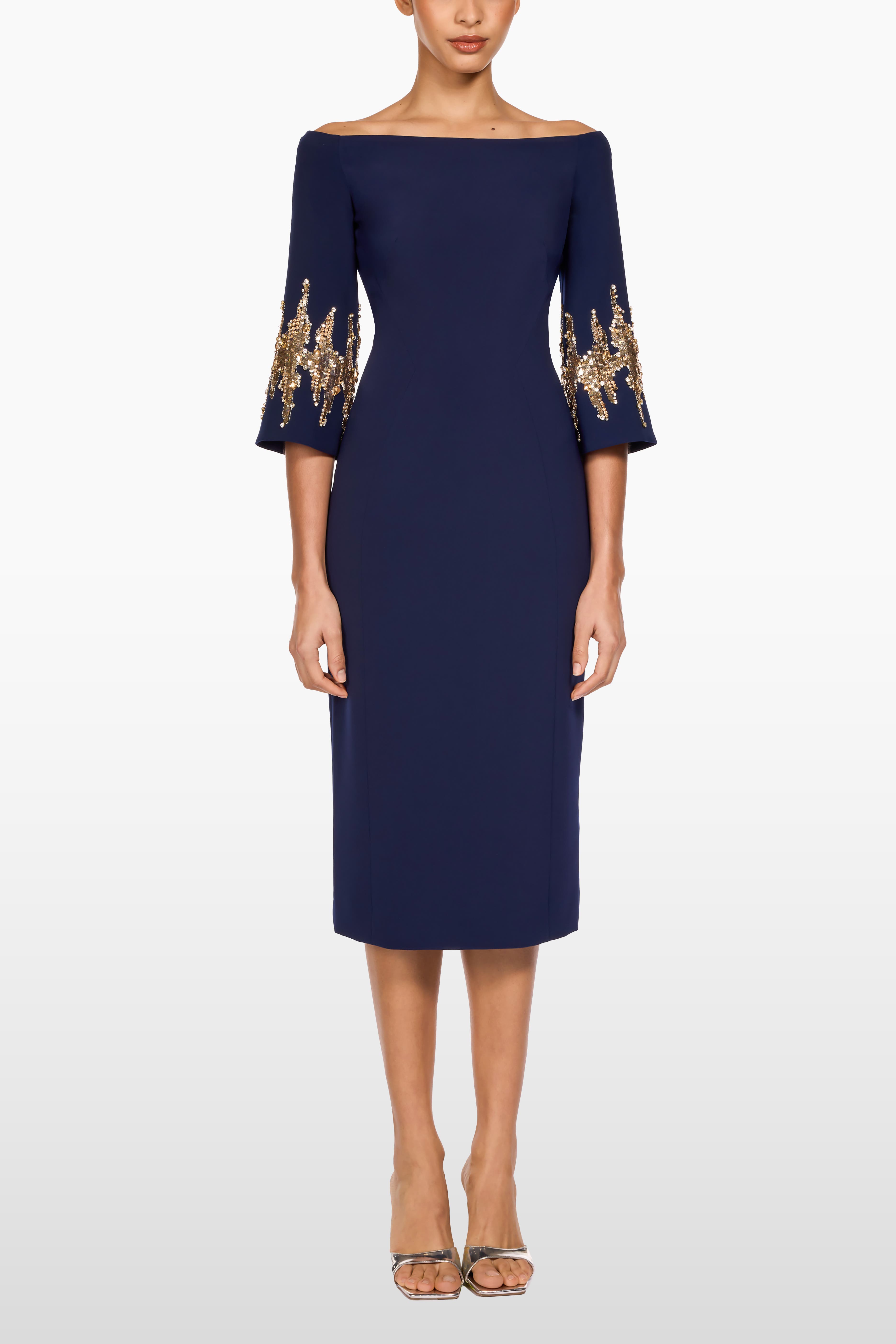 Aster Sequin-Embellished Midi Dress - image 5