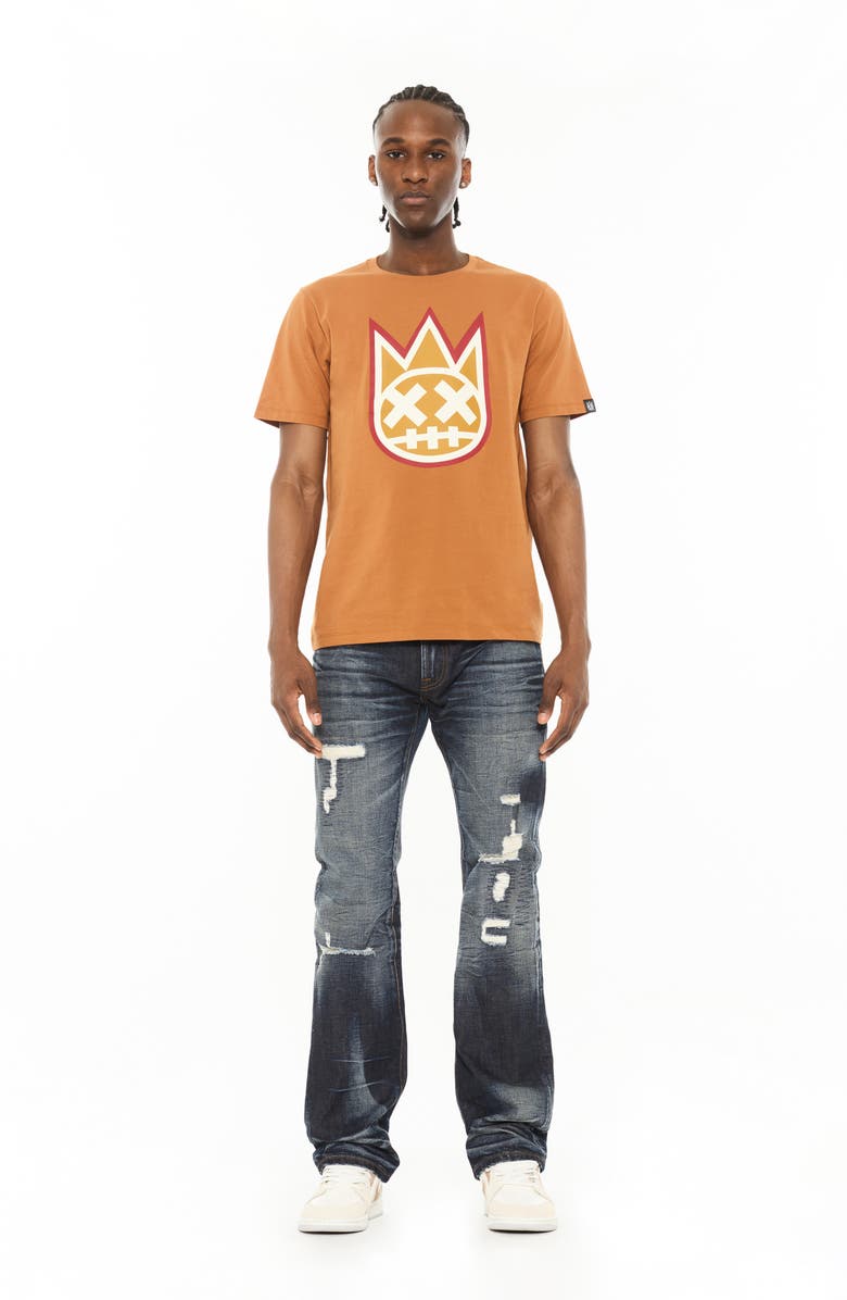 Cult of Individuality Rebel Distressed Straight Leg Jeans, Alternate, color,