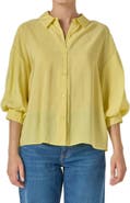 English Factory Balloon Sleeve Button-Up Shirt