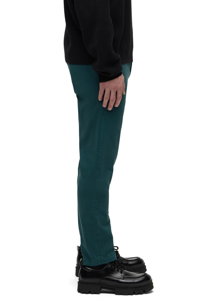 Classic Slim Straight Leg Stretch Chinos, Alternate, color, DEEP TEAL