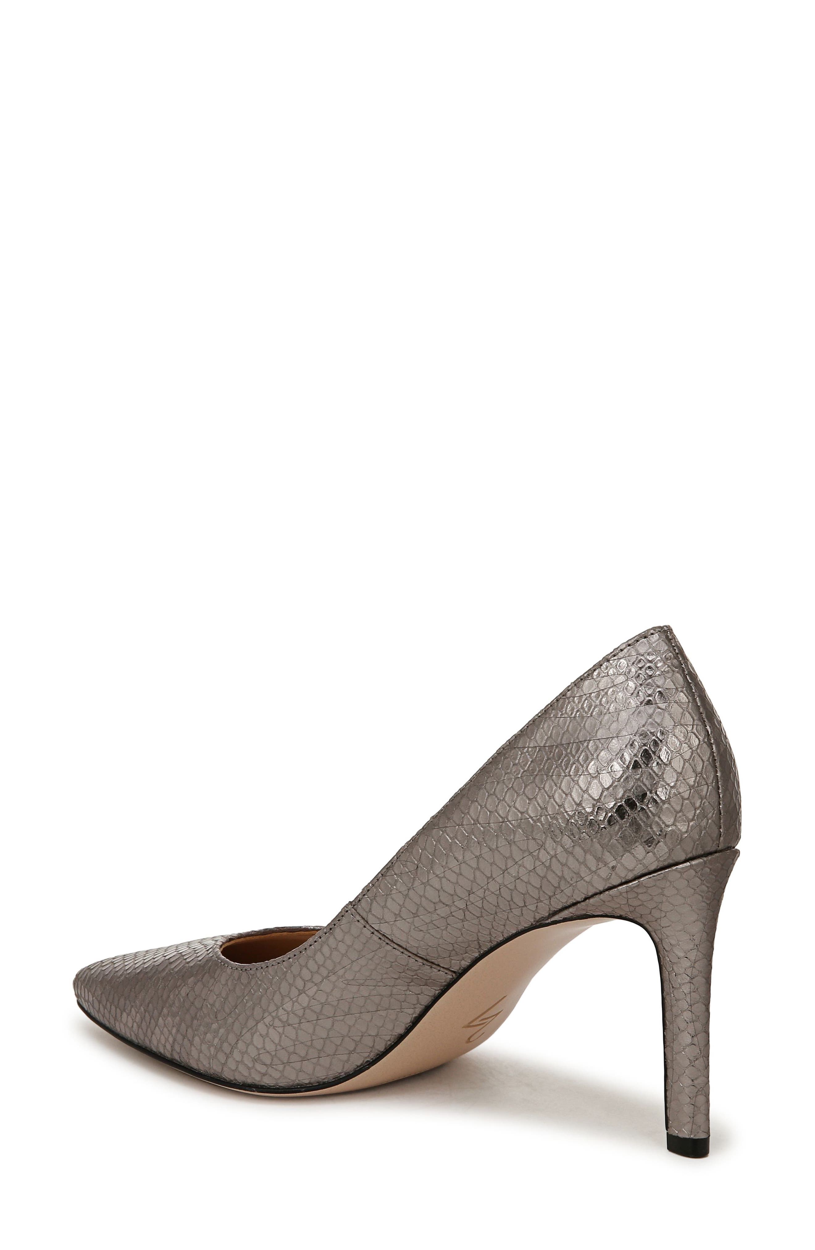 Adele Pointed Toe Pump, Alternate, color, SILVER