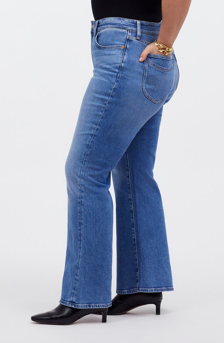 Madewell Curvy Flea Market Flare Jeans, Alternate, color, 