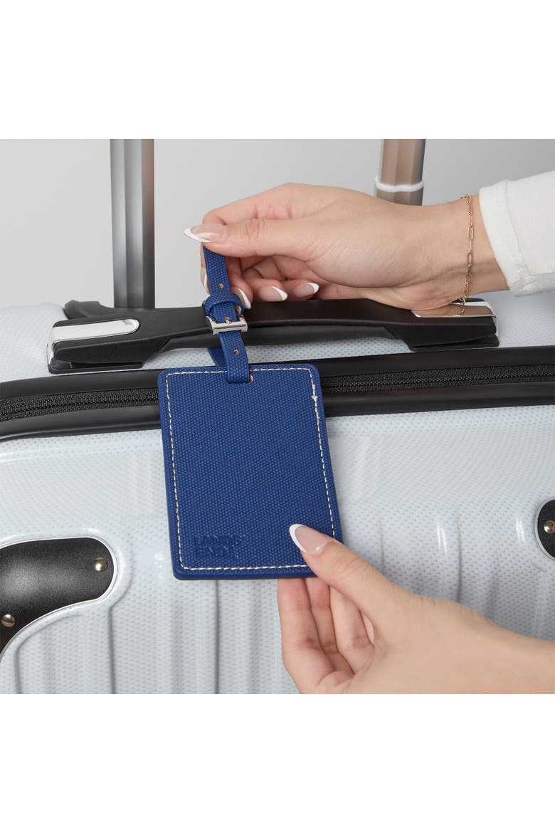 Luggage Tags 2-Pack, Travel Bag Tag, Suitcase Identifier, Alternate, color, Blue
