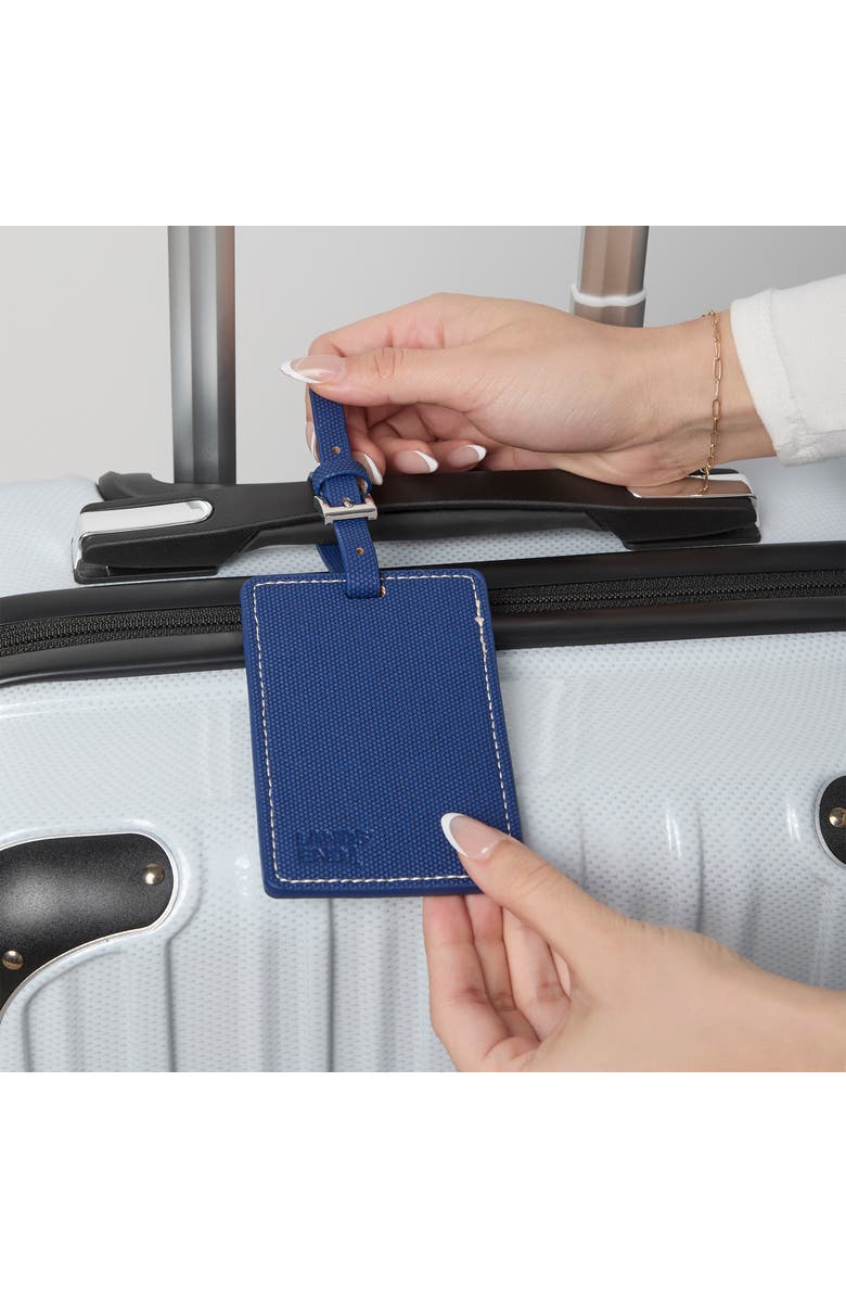 Lands' End Luggage Tags 2-Pack, Travel Bag Tag, Suitcase Identifier, Alternate, color,