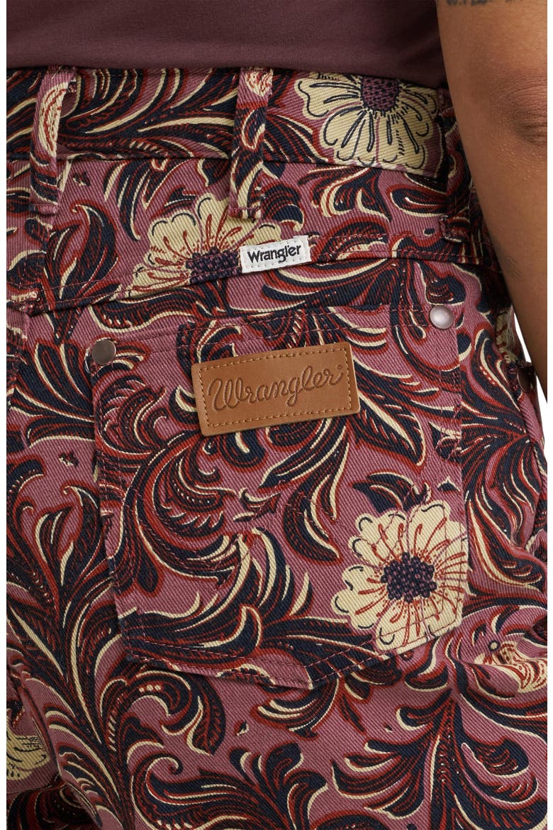 Canyon Floral High Waist Wide Leg Jeans, Alternate, color, MYSTIC FLORAL