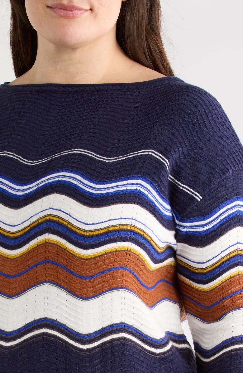 Liverpool Scalloped Hem Sweater, Alternate, color,