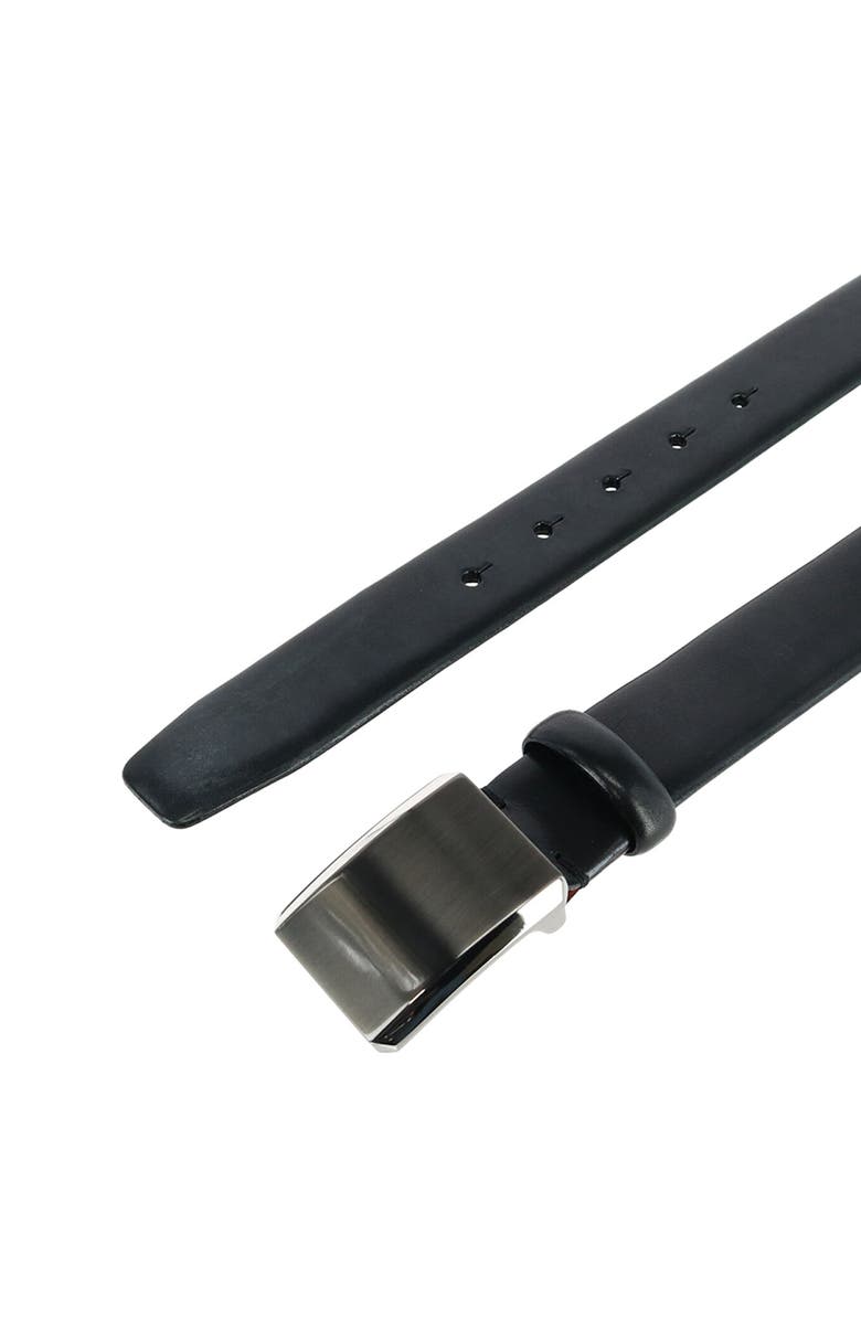 Trafalgar Lawrence Leather Dress Belt, Alternate, color, 