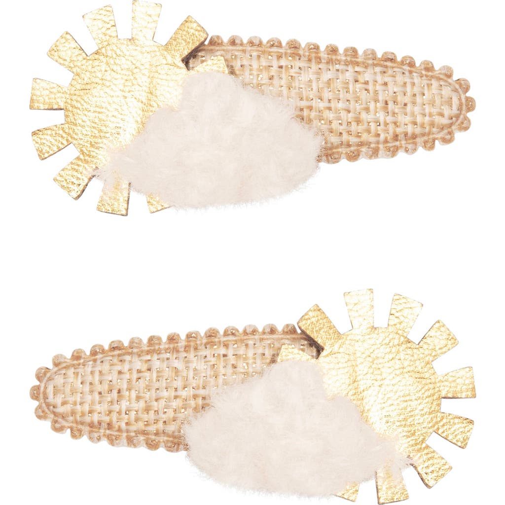 Mimi & Lula Kids' 2-pack Sunshine Clic Clacs Hair Clips