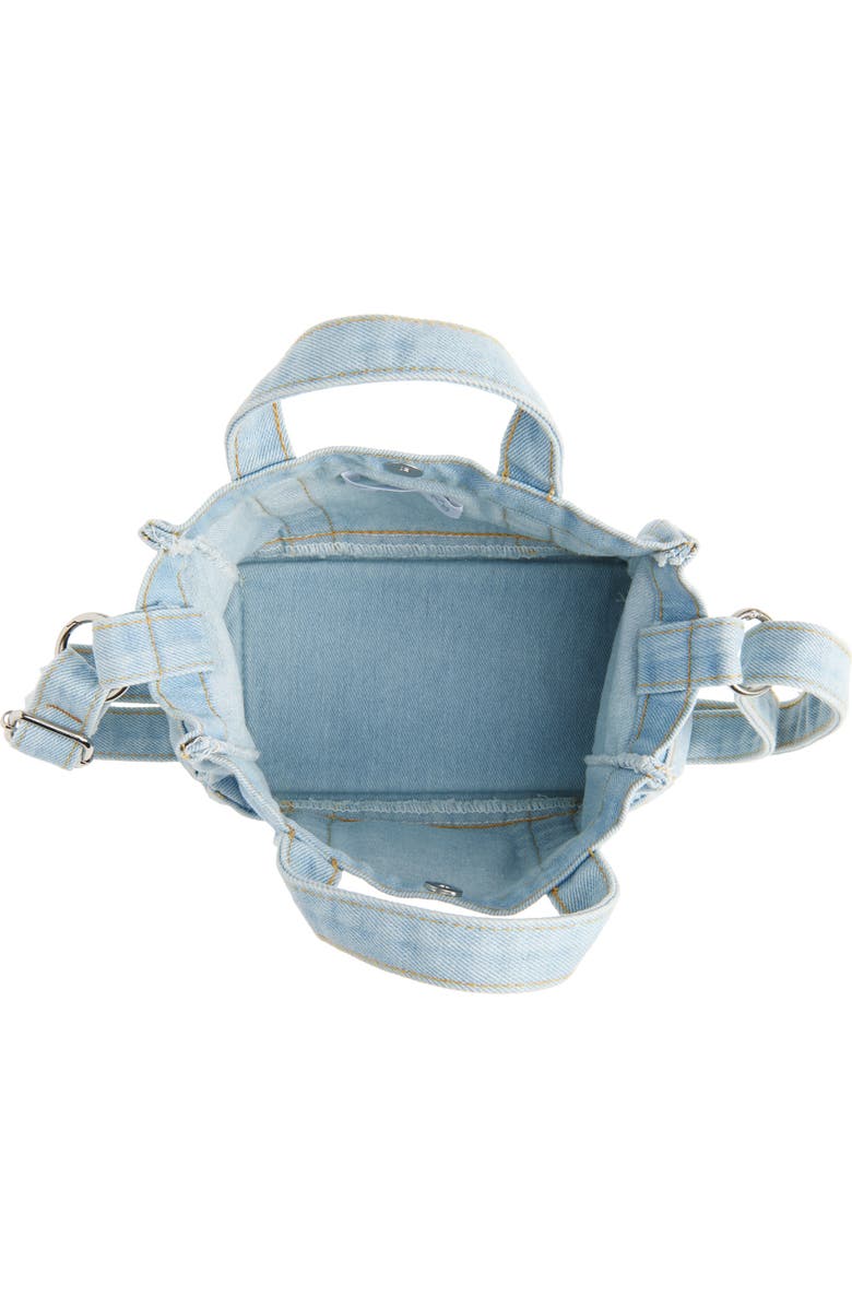 Ruby & Ry Kids' Flower Patch Denim Tote, Alternate, color, Blue