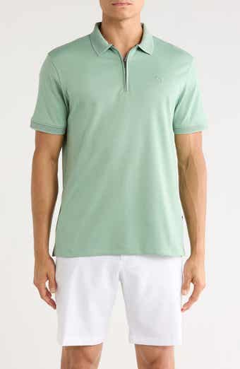 Everette Quarter Zip Knit Polo