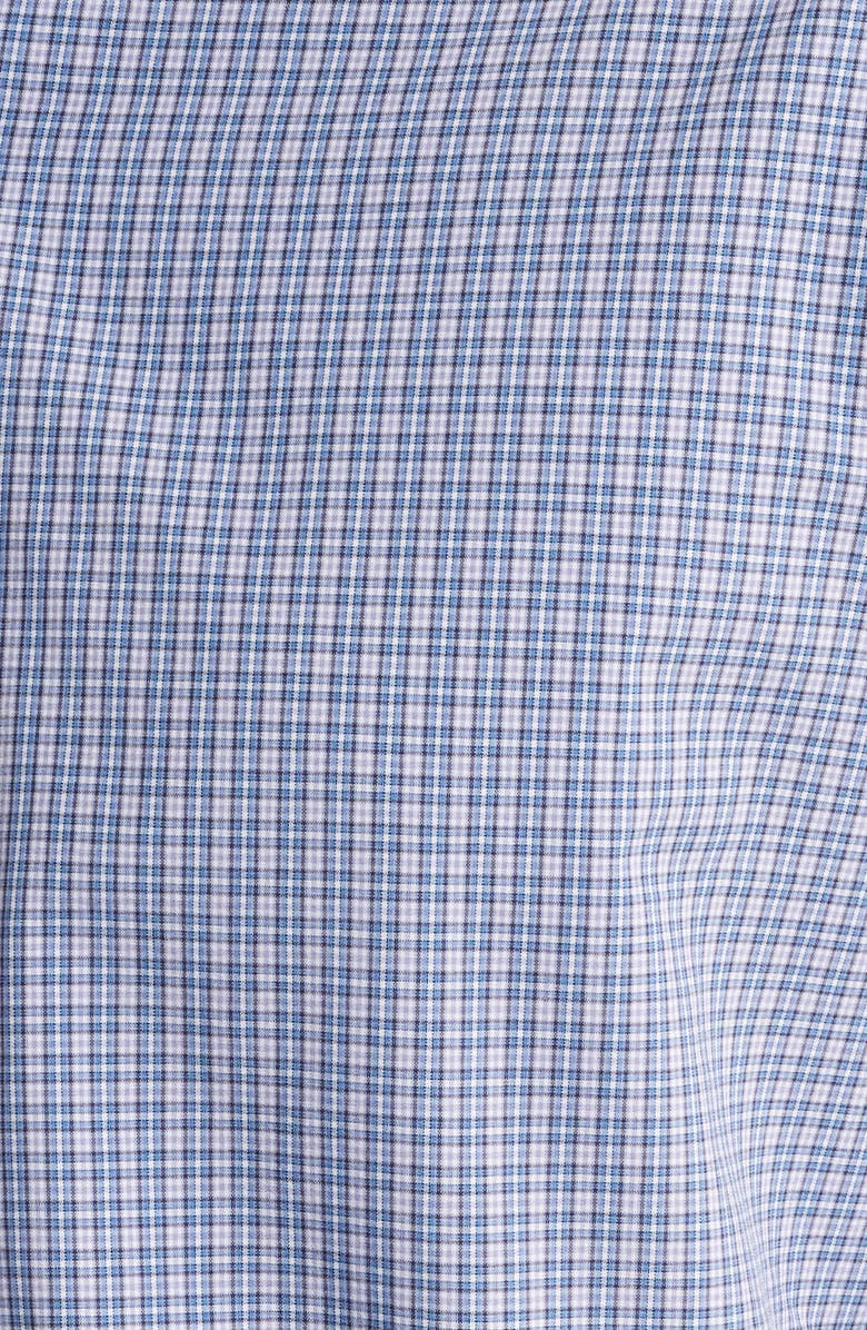 Peter Millar Wicklow Microcheck Performance Button-Up Shirt, Alternate, color, 