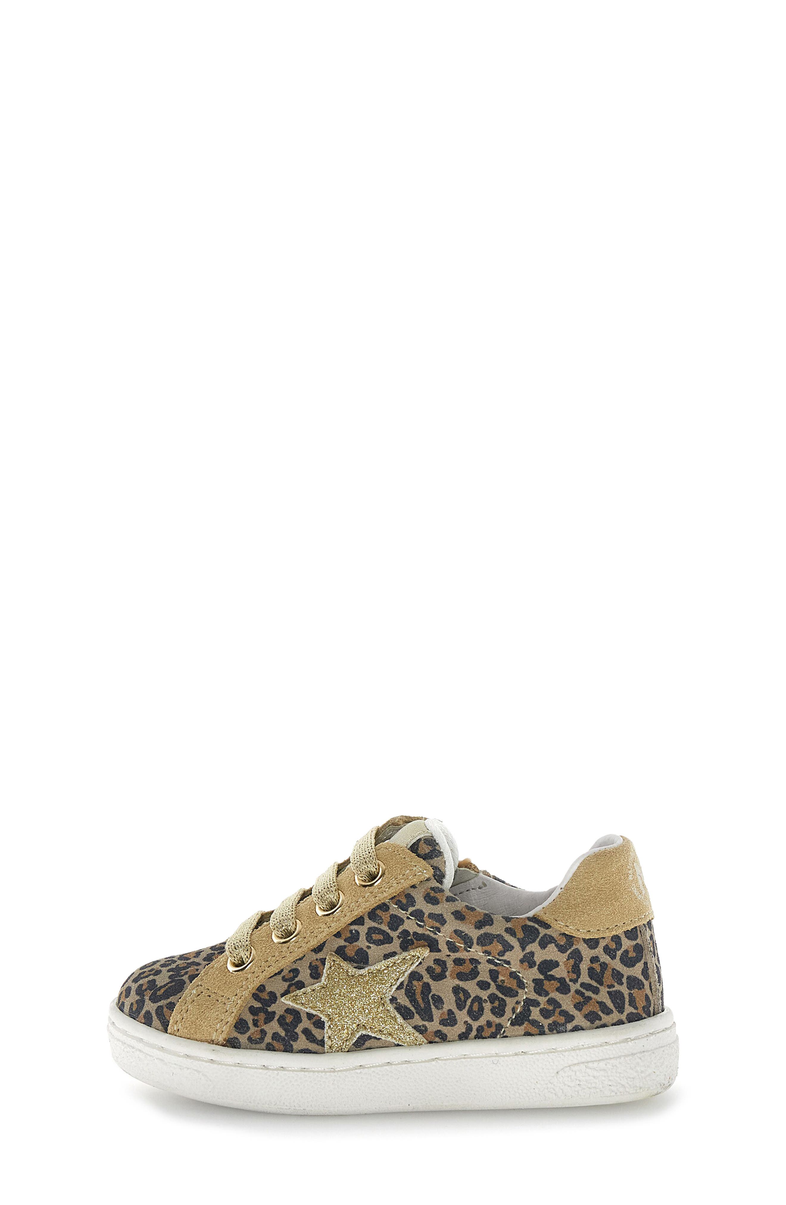 Kids' Pinn Zip Leather Sneaker, Alternate, color, BEIGE/ KHAKI