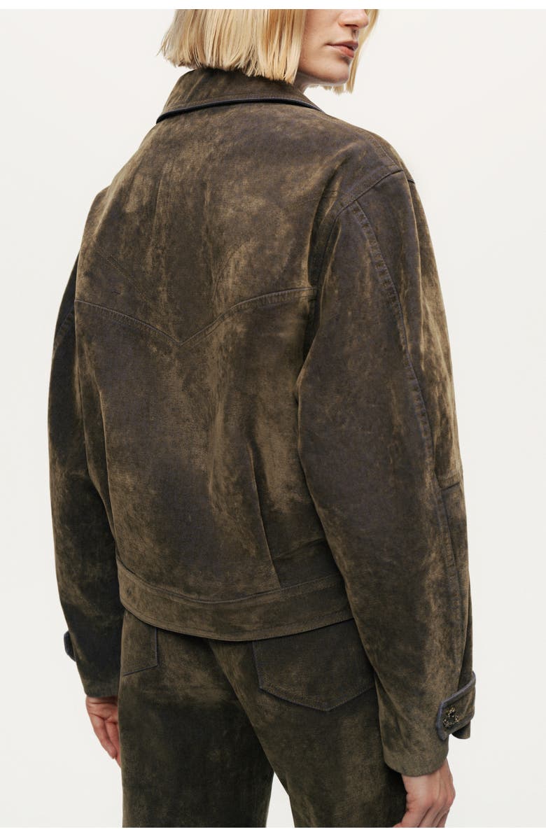 Nocturne Vintage-Wash Jacket, Alternate, color, Khaki