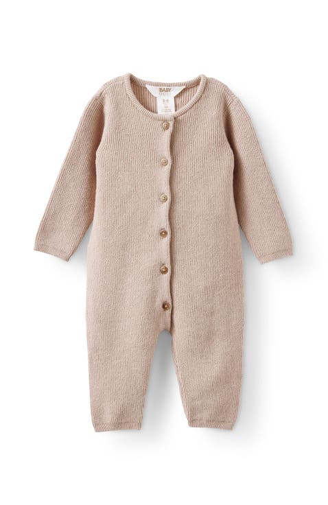 Organic Knit Long Sleeve All In One