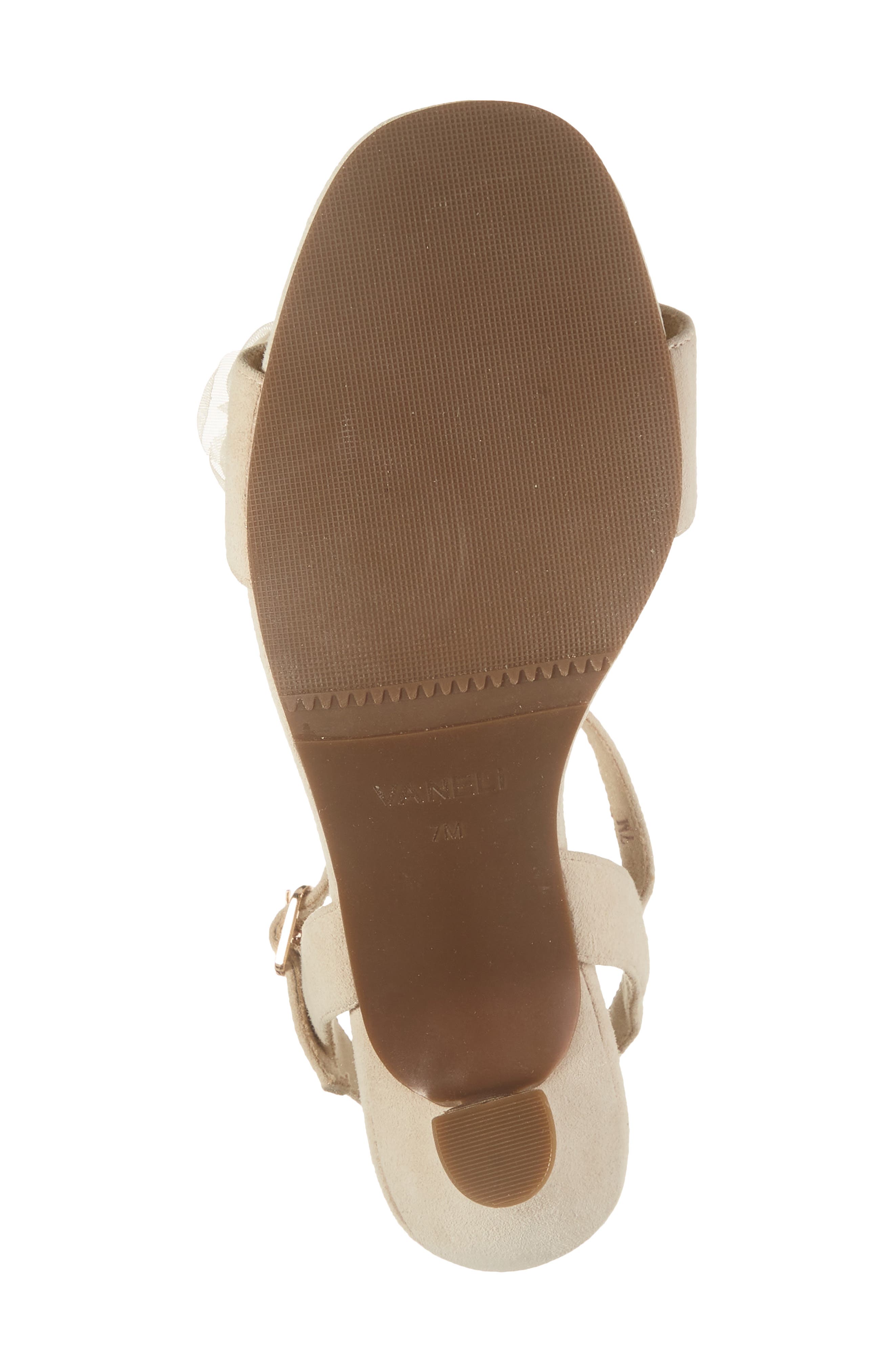 Lapis Rosette Sandal, Alternate, color, BEIGE