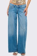 ABRAND A64J50 Low Rise Wide Leg Jeans