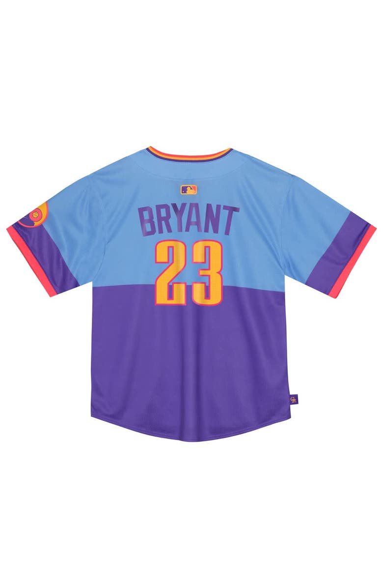 Nike Toddler Nike Kris Bryant Purple/Light Blue Colorado Rockies 2025 City Connect Limited Player Jersey, Alternate, color, Purple