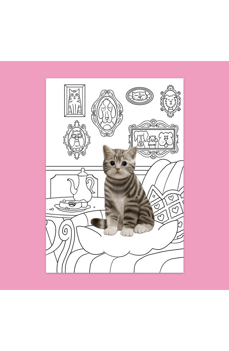 book 'n' app pApplishing house 3 In 1 Activity Book, Alternate, color, Pink