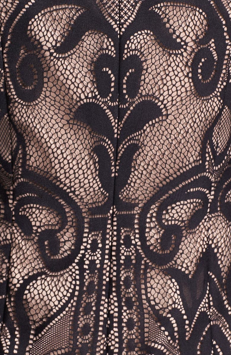 Adrianna Papell Lace Sheath Dress, Alternate, color, 