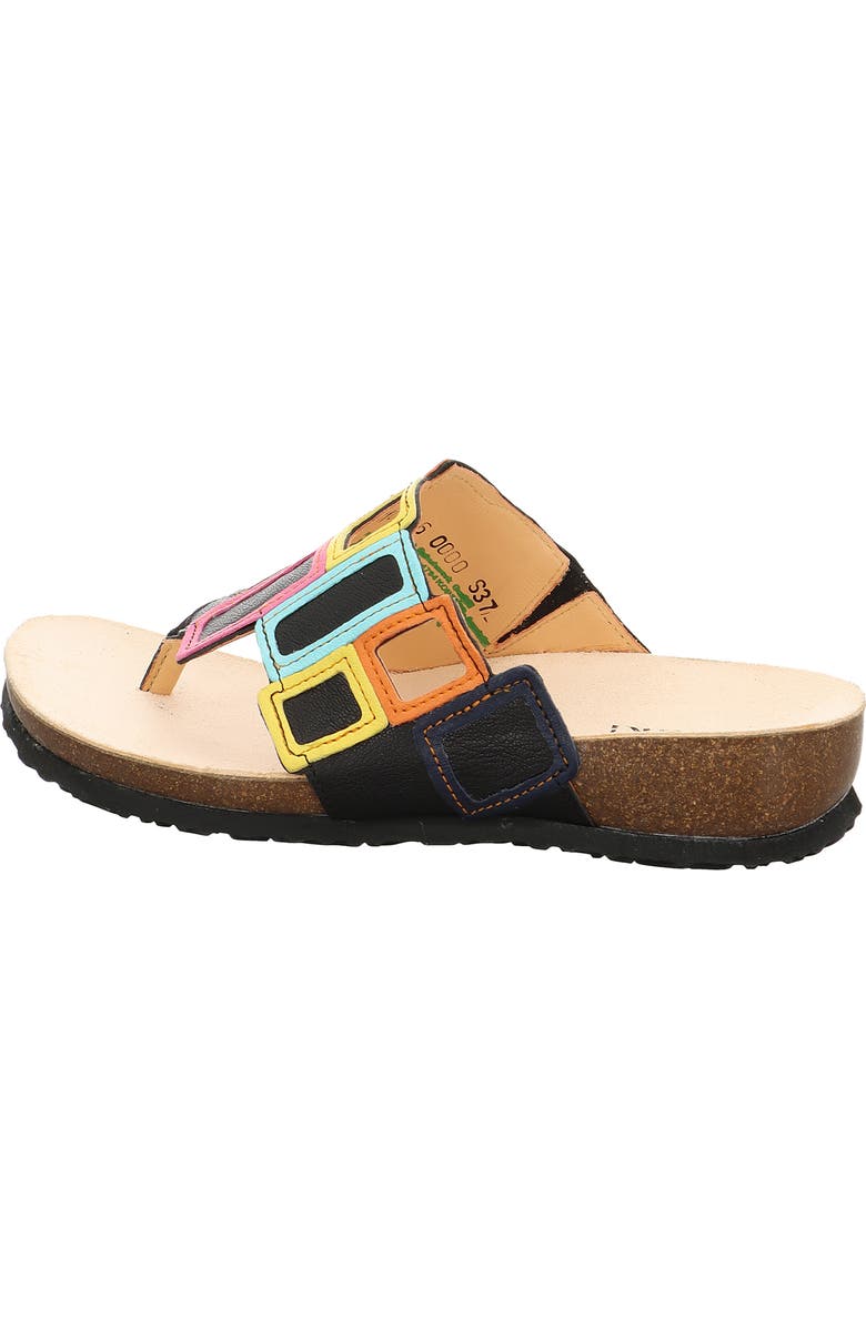 Think! Julia Sandal, Alternate, color, Black/ Kombi