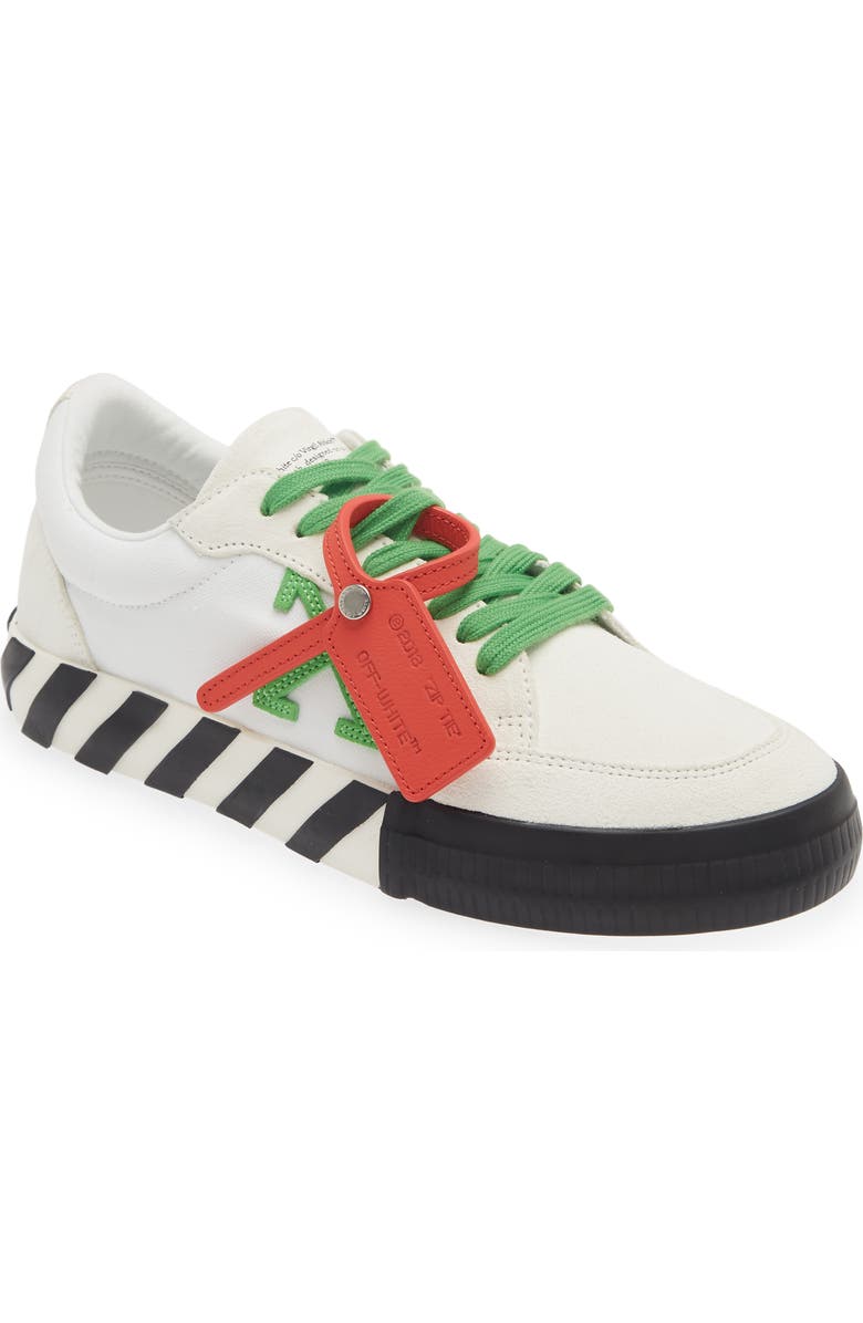 Off-White Vulcanized Low Top Sneaker, Main, color,