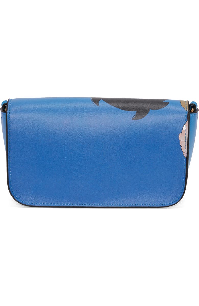 JW Anderson x 'Run Hany' Chain Baguette Anchor Leather Crossbody Bag, Alternate, color,