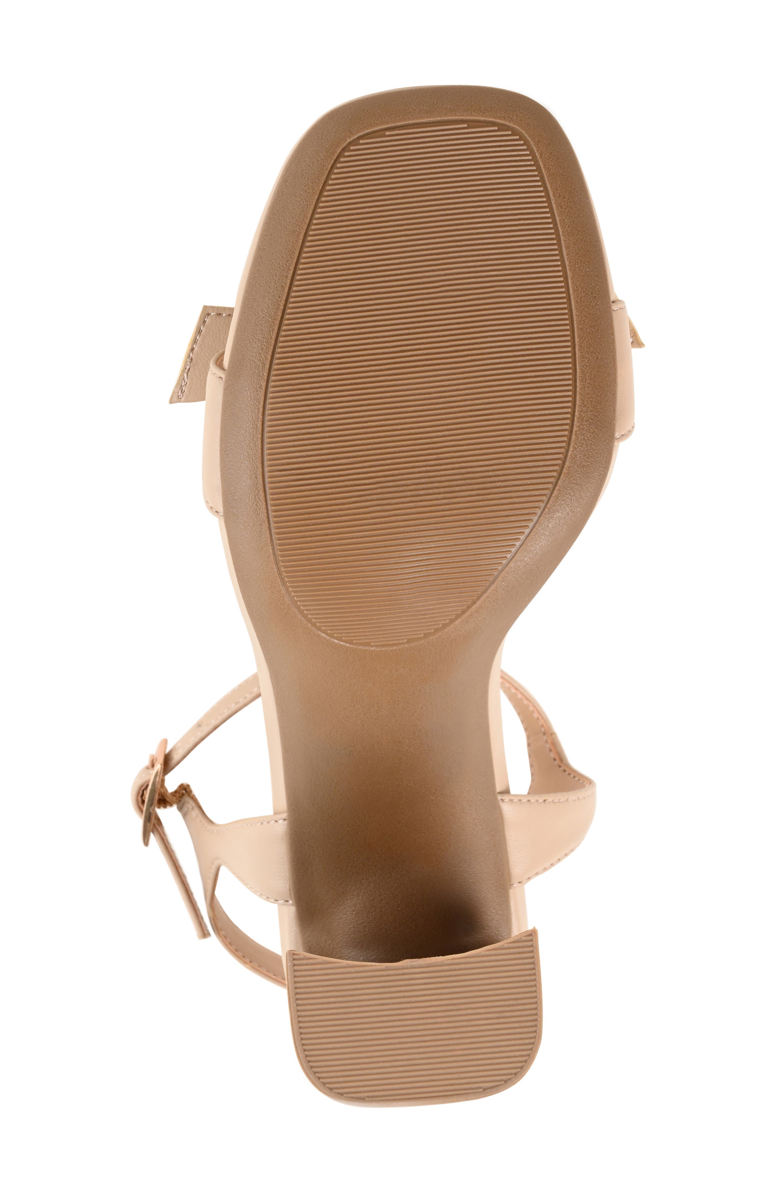 Diana Heeled Sandal, Alternate, color, NUDE