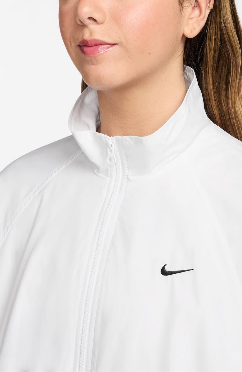 Nike Classic UV Track Jacket, Alternate, color, White/ Black