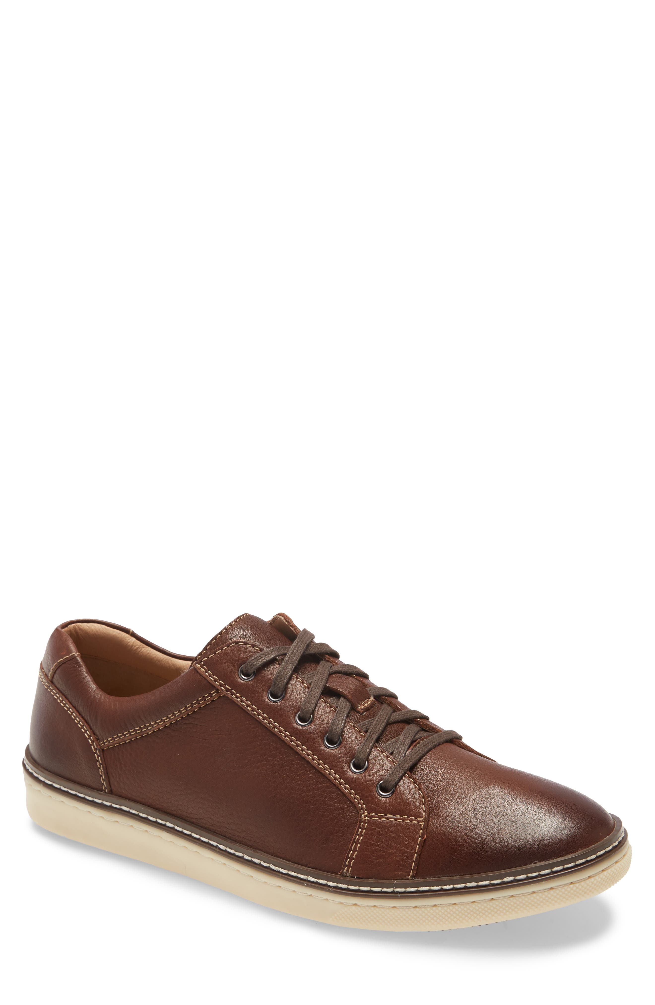 McGuffey Sneaker, Main, color, MAHOGANY
