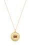  14K Gold/ Pink Tourmaline
