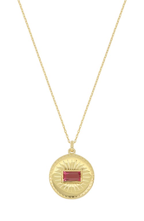 Bony Levy Blc Pendant Necklace In Gold