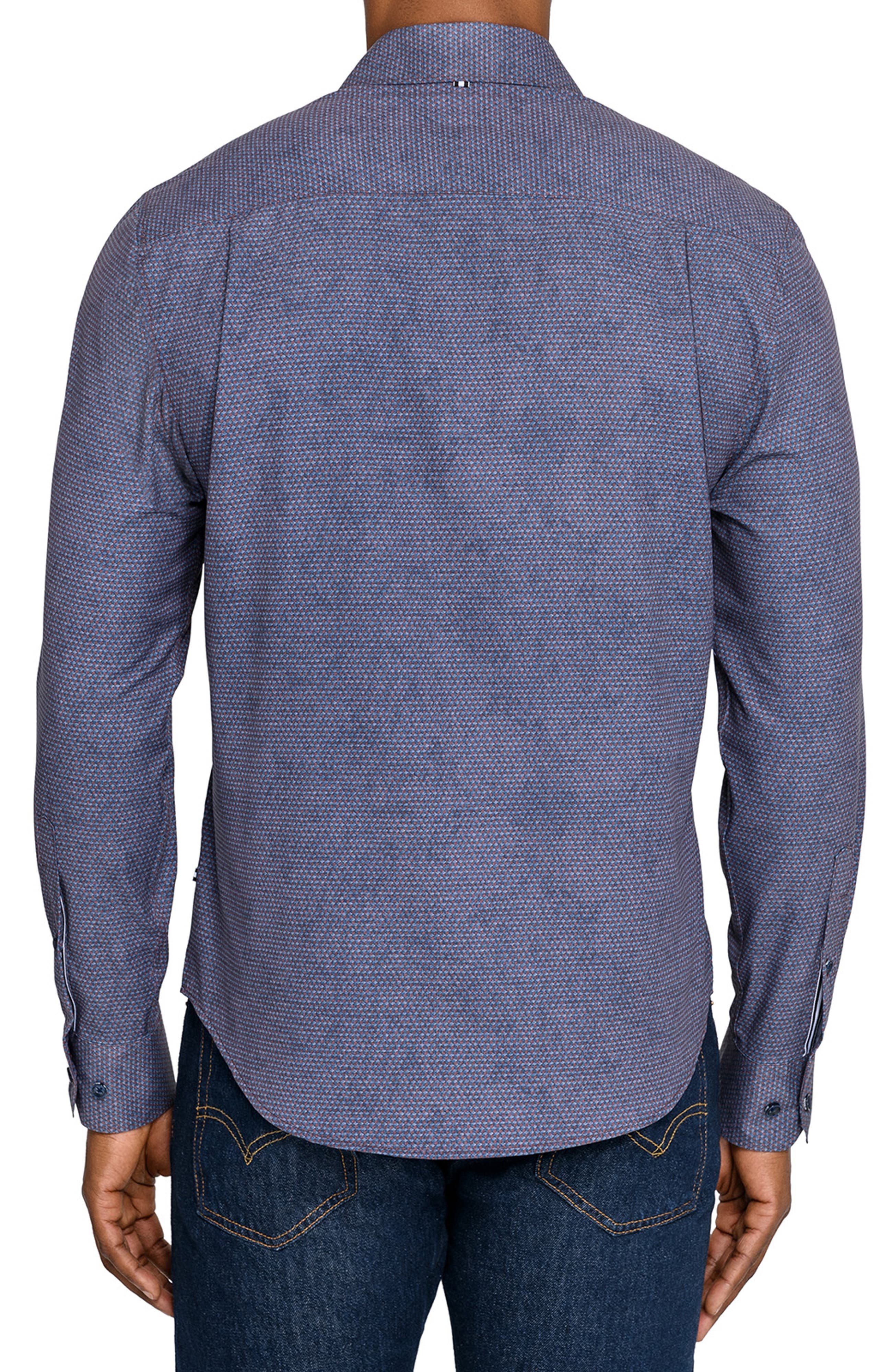 Prism Print Woven Long Sleeve Basic - image 2