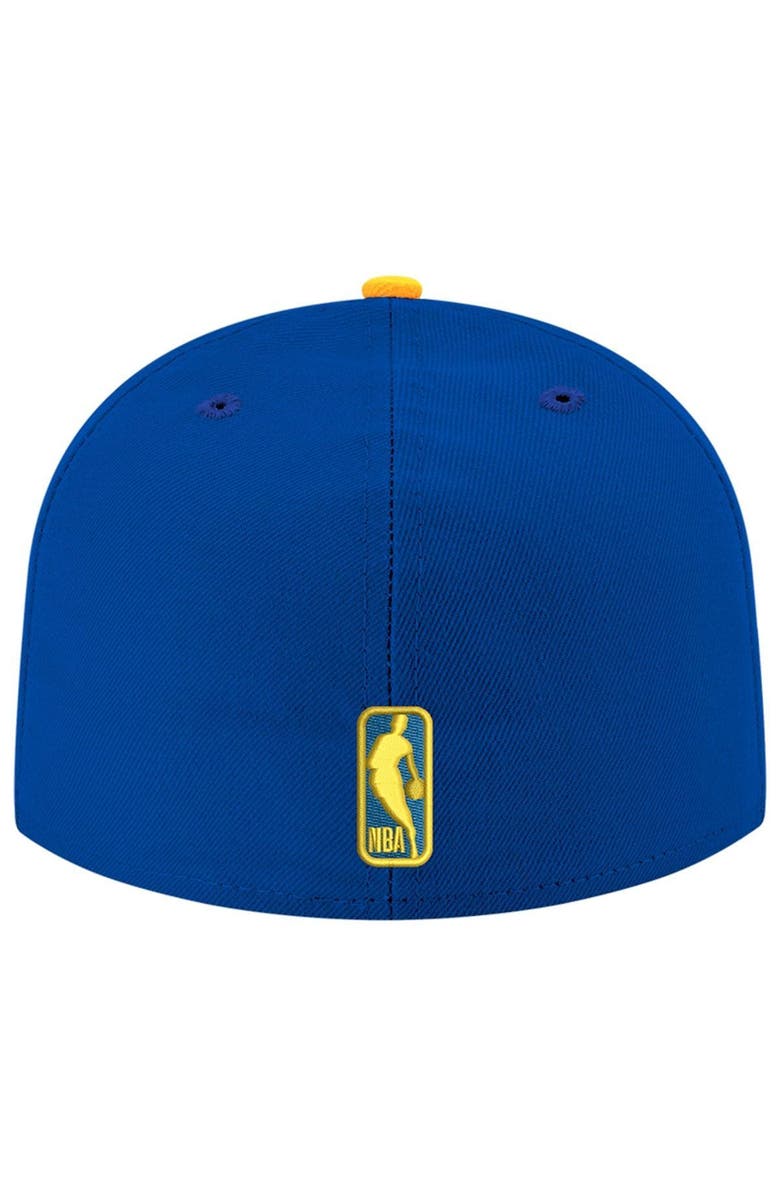 New Era Men's New Era Royal Golden State Warriors 2-Tone 59FIFTY Fitted Hat, Alternate, color, Royal
