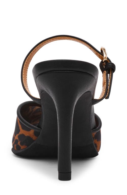 Dolce Vita Dv By Elle Ganza Mule Pump In Animal Print