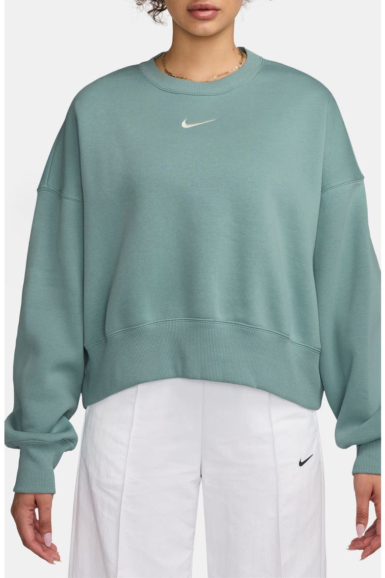 Phoenix Fleece Crewneck Sweatshirt, Main, color, CANNON/SAIL