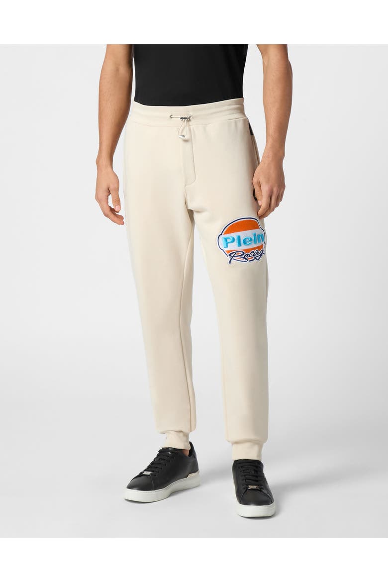 Jogging Pants Cars Racing Men, Main, color, beige