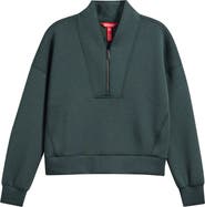 SPANX® AirEssentials Shawl Collar Quarter Zip Pullover