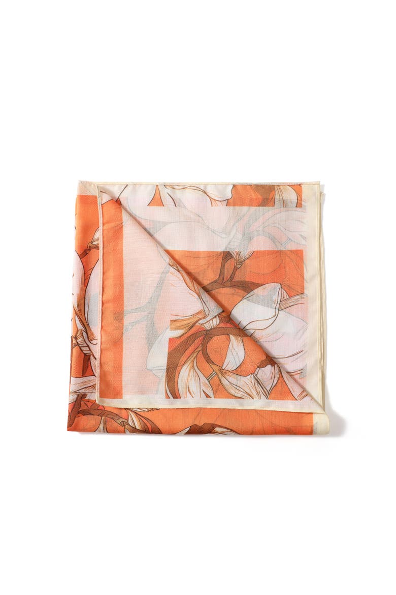 The Madeline Scarf, Alternate, color, Orange