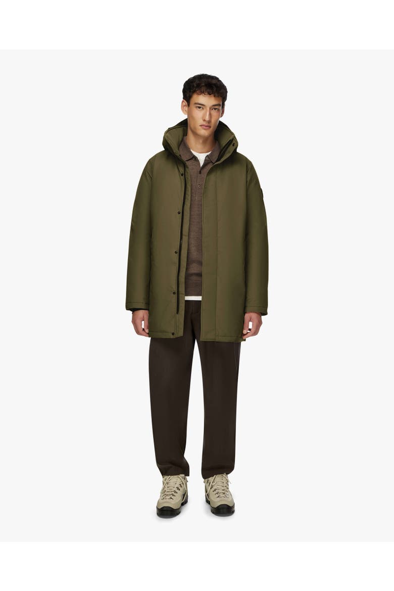 LABRADOR | Hooded Down Winter Jacket, Alternate, color, Sage