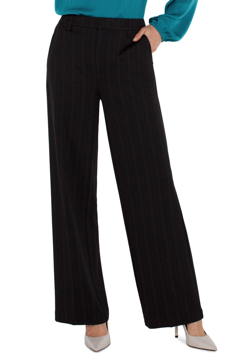Liverpool Los Angeles Kelsey Wide Leg Knit Pants, Main, color, 
