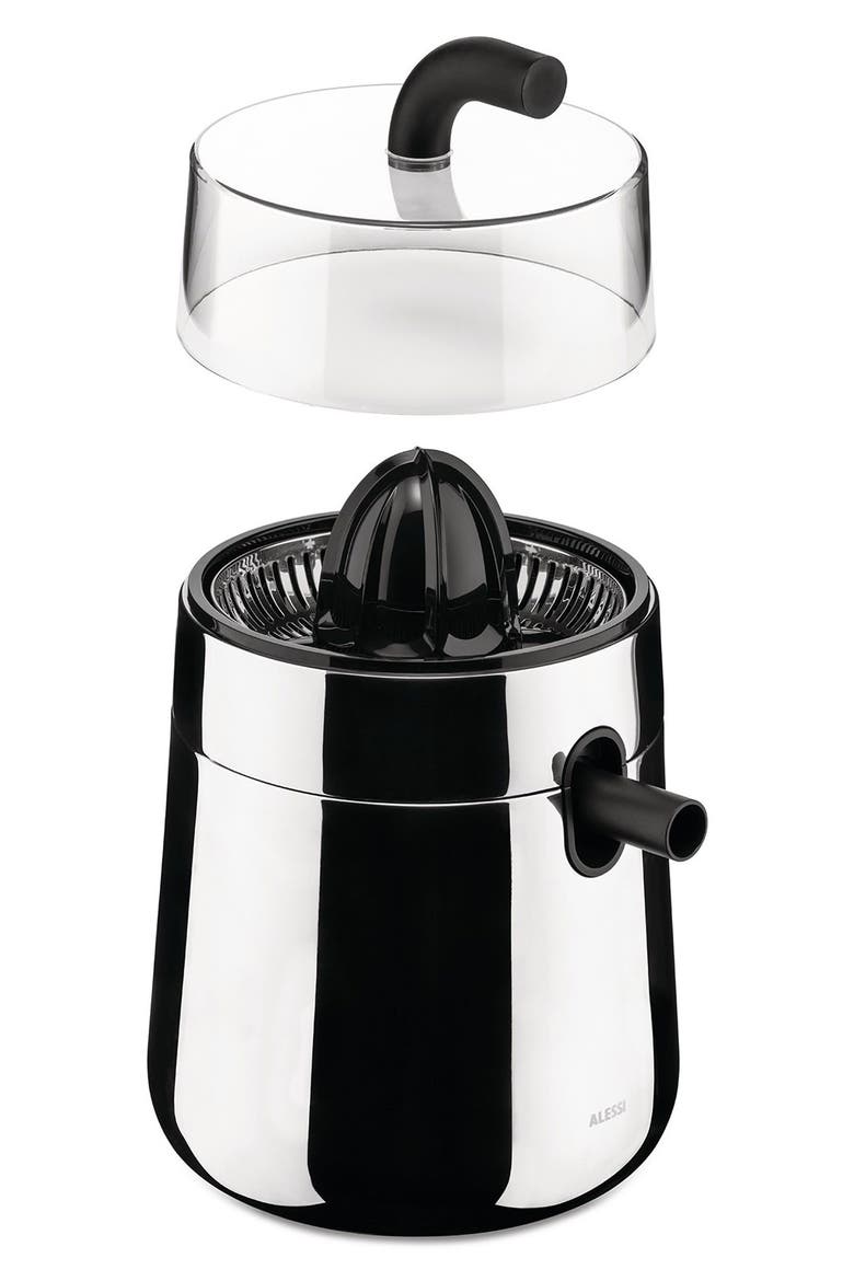 Electric Citrus Squeezer, Main, color, POLISHED STAINLESS STEEL-BLACK