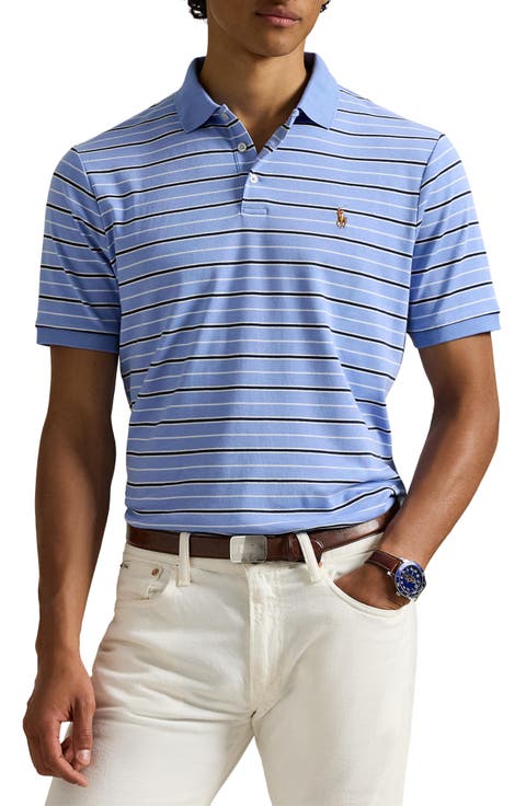 Classic Fit Stripe Cotton Polo