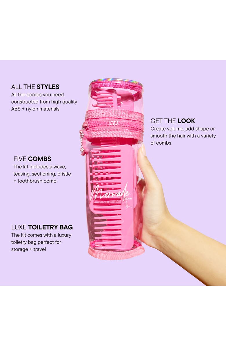 Mermade Hair Comb Kit 2.0 Set $27 Value, Alternate, color,