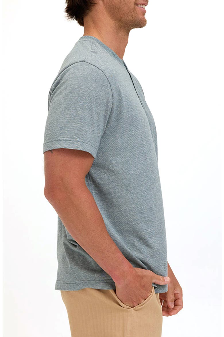 Carlos Short Sleeve Henley, Alternate, color, PEACOCK