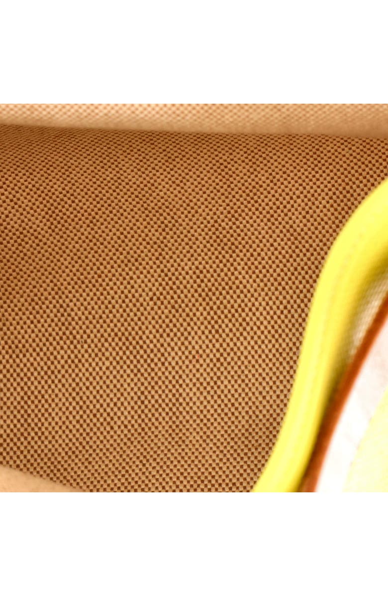 Pre-Owned Hermes Herbag Zip Berline Vache Canvas and Leather 31, Alternate, color, Lime