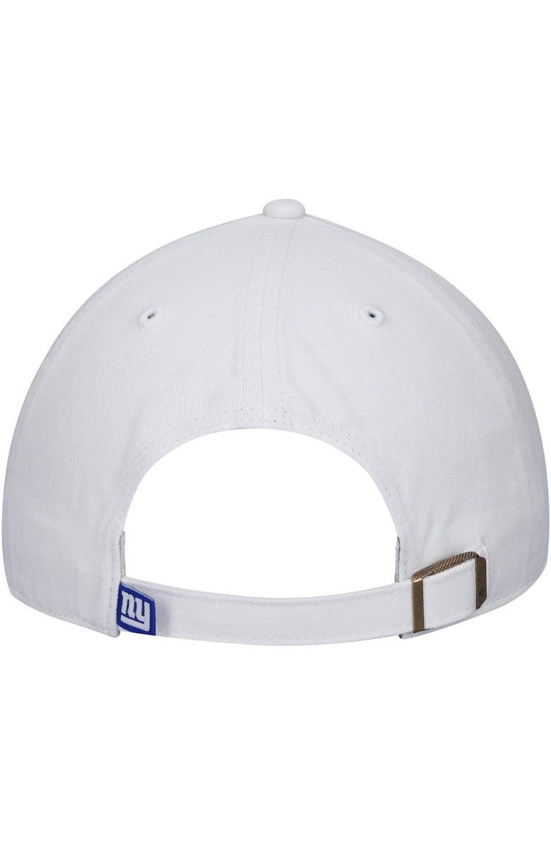 '47 Men's '47 White New York Giants Clean Up Adjustable Hat, Main, color, 