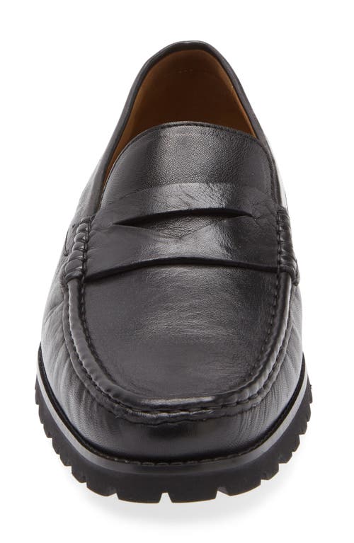 Robert Zur Dillon Penny Loafer In Black